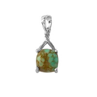 Pendentif en argent et Turquoise de la Mine 8