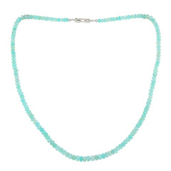 Collier en argent et Amazonite