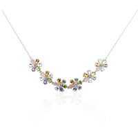 Collier en argent et Péridot de Birmanie