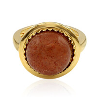 Bague en argent et Pierre du Soleil