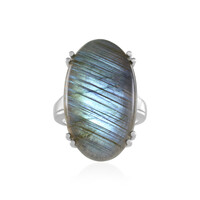 Bague en argent et Labradorite