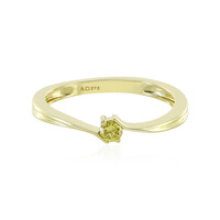 Bague en or et Diamant jaune I4