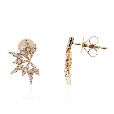 Boucles d'oreilles en or et Diamant Flawless (F) (LUCENT DIAMONDS)