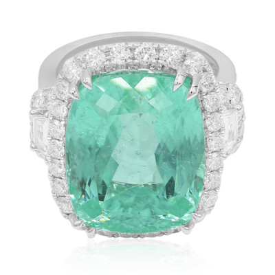 Bague en or et Tourmaline Paraïba (CIRARI)