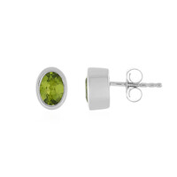 Boucles d'oreilles en argent et Péridot