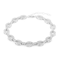 Bracelet en argent et Zircon