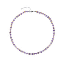 Collier en argent et Amétrine