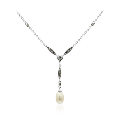 Collier en argent et Perle de culture d'eau douce