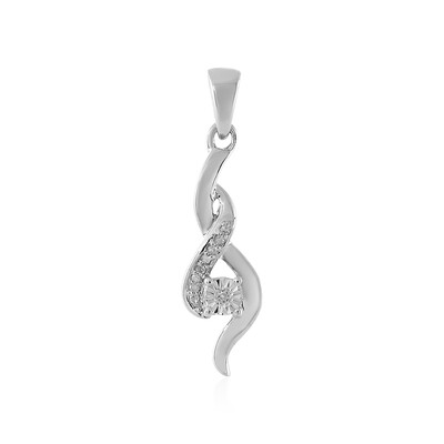 Pendentif en argent et Diamant I2 (H)
