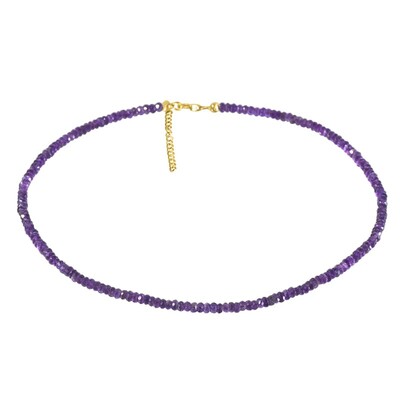 Collier en argent et Améthyste
