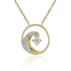 Collier en or et Diamant Flawless (F) (LUCENT DIAMONDS)