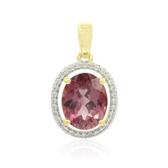 Pendentif en or et Tourmaline rose (Tenner Diniz)