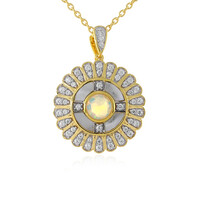 Collier en argent et Opale Welo