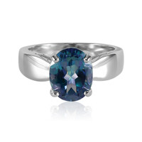 Bague en argent et Topaze Neptune