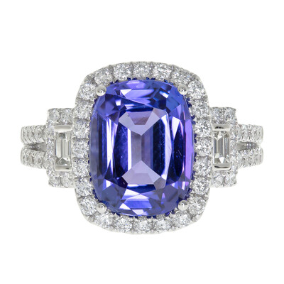 Bague en or et Tanzanite AAA (CIRARI)