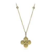 Collier en or et Diamant SI2 jaune (CIRARI)