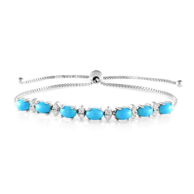 Bracelet en argent et Turquoise Sleeping Beauty