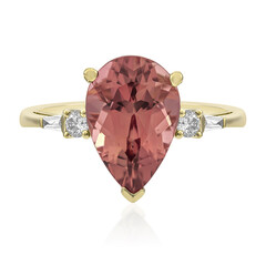 Bague en or et Tourmaline néon du Congo (AMAYANI)