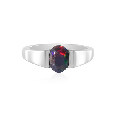 Bague en argent et Opale Mezezo