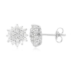 Boucles d'oreilles en argent et Zircon
