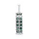 Pendentif en argent et Diamant fantaisie