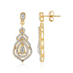 Boucles d'oreilles en argent et Zircon