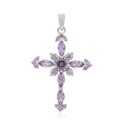 Pendentif en argent et Améthyste