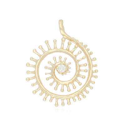 Pendentif en or et Diamant PK (H)