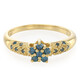 Bague en argent et Diamant fantaisie