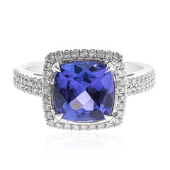 Bague en or et Tanzanite AAA (CIRARI)