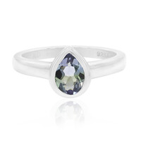 Bague en argent et Tanzanite non chauffée