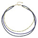 Collier en argent et Grenat grossulaire