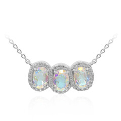 Collier en argent et Topaze Rayon de Lune