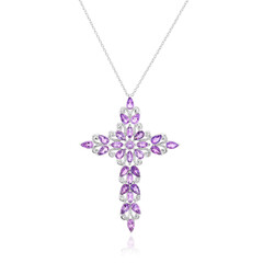 Collier en argent et Améthyste