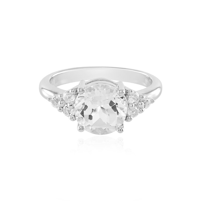 Topaze blanche poire a facettes 10x7 mm 2.53 carats - Pierres Du Monde