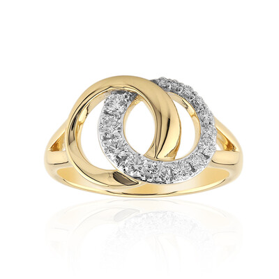 Bague en or et Diamant IF (D) (Annette)