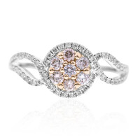 Bague en or et Diamant rose I1 (CIRARI)