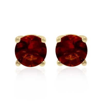 Boucles d'oreilles en or et Citrine Madère