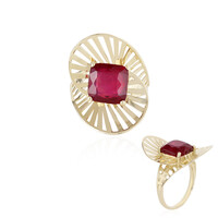 Bague en or et Rubis de Madagascar (Ornaments by de Melo)