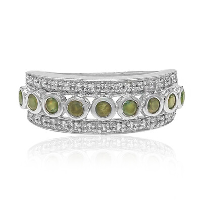 Bague en argent et Alexandrite