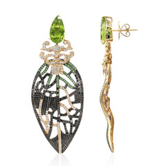 Boucles d'oreilles en or et Péridot (Estée Collection)