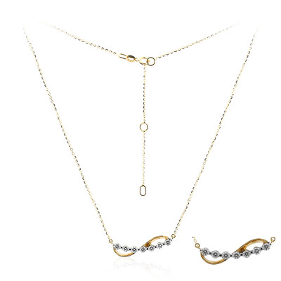 Collier en or et Diamant IF (D) (Annette)