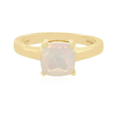Bague en argent et Opale Welo