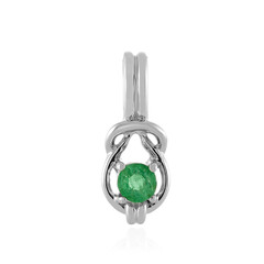 Pendentif en argent et Emeraude d'Ethiopie