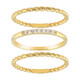 Bague en argent et Topaze blanche