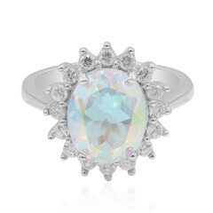 Bague en argent et Topaze Rayon de Lune