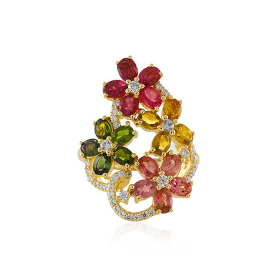 Bague en argent et Tourmaline