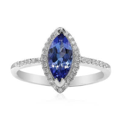 Bague en or et Tanzanite AAA (CIRARI)