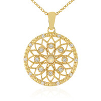 Collier en argent et Opale Welo