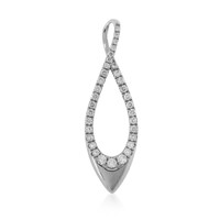 Pendentif en platine et Diamant Flawless (F) (LUCENT DIAMONDS)